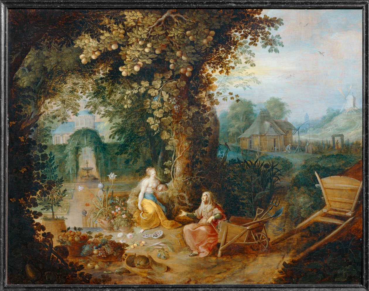 Vertumnus and Pomona by Frans II the Younger Francken