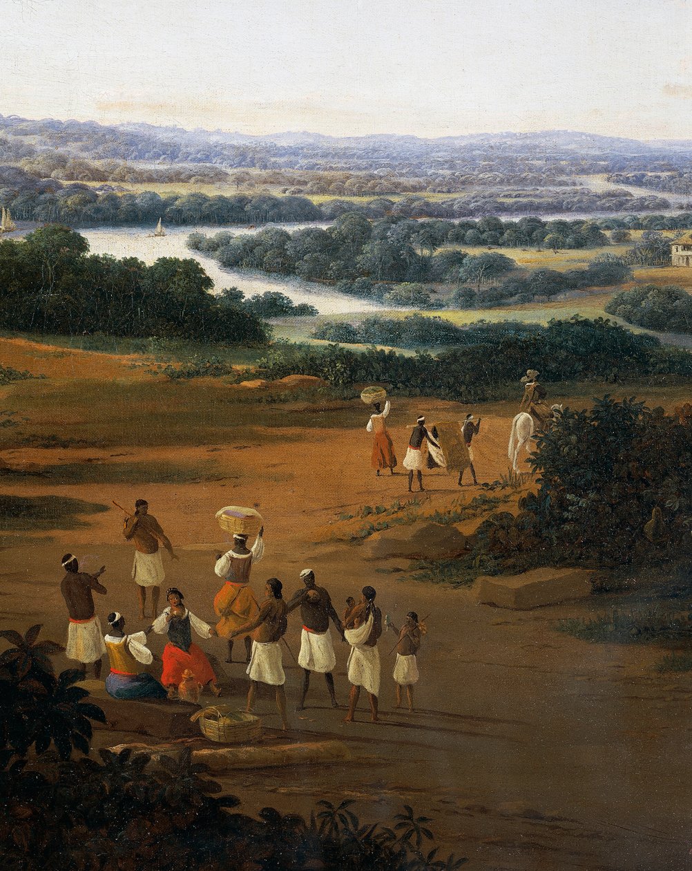 Serinhaem Village in Brazil or The Home of a Sugar Cane Planter in Brazil by Frans Post