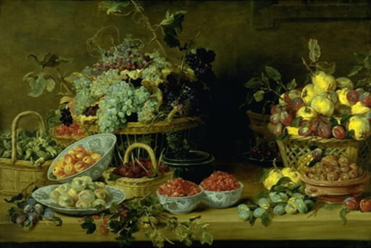 Still Life with Fruit on a Table by Frans Snijders