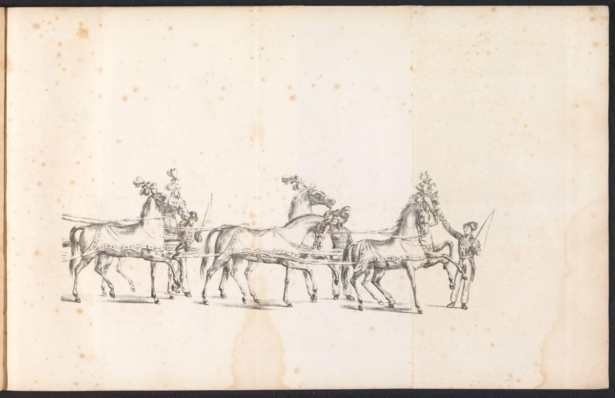 Span of the First Parade Float in the Procession for Saint Rombout, 1825 by Frans Vervloet