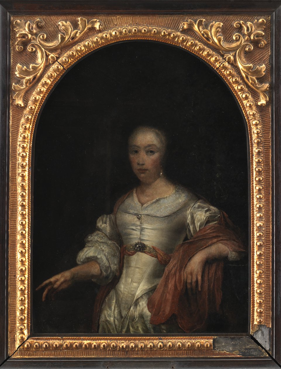 Portrait of a Lady by Frans van I Mieris
