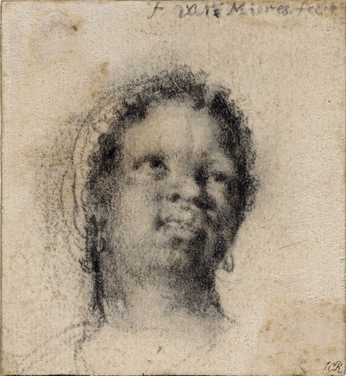 Head of a Black Woman by Frans van Mieris the Elder