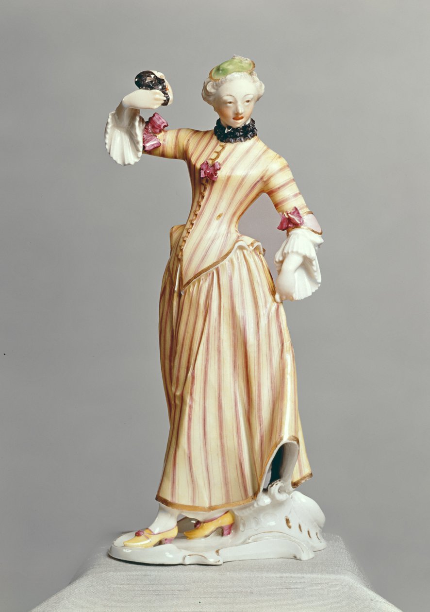 Figure of Columbine, from the Commedia dell