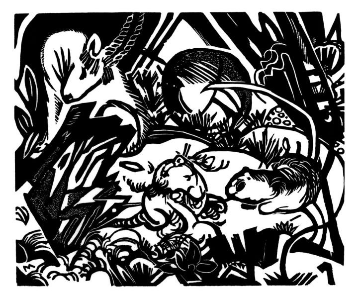 Animal Legend by Franz Marc