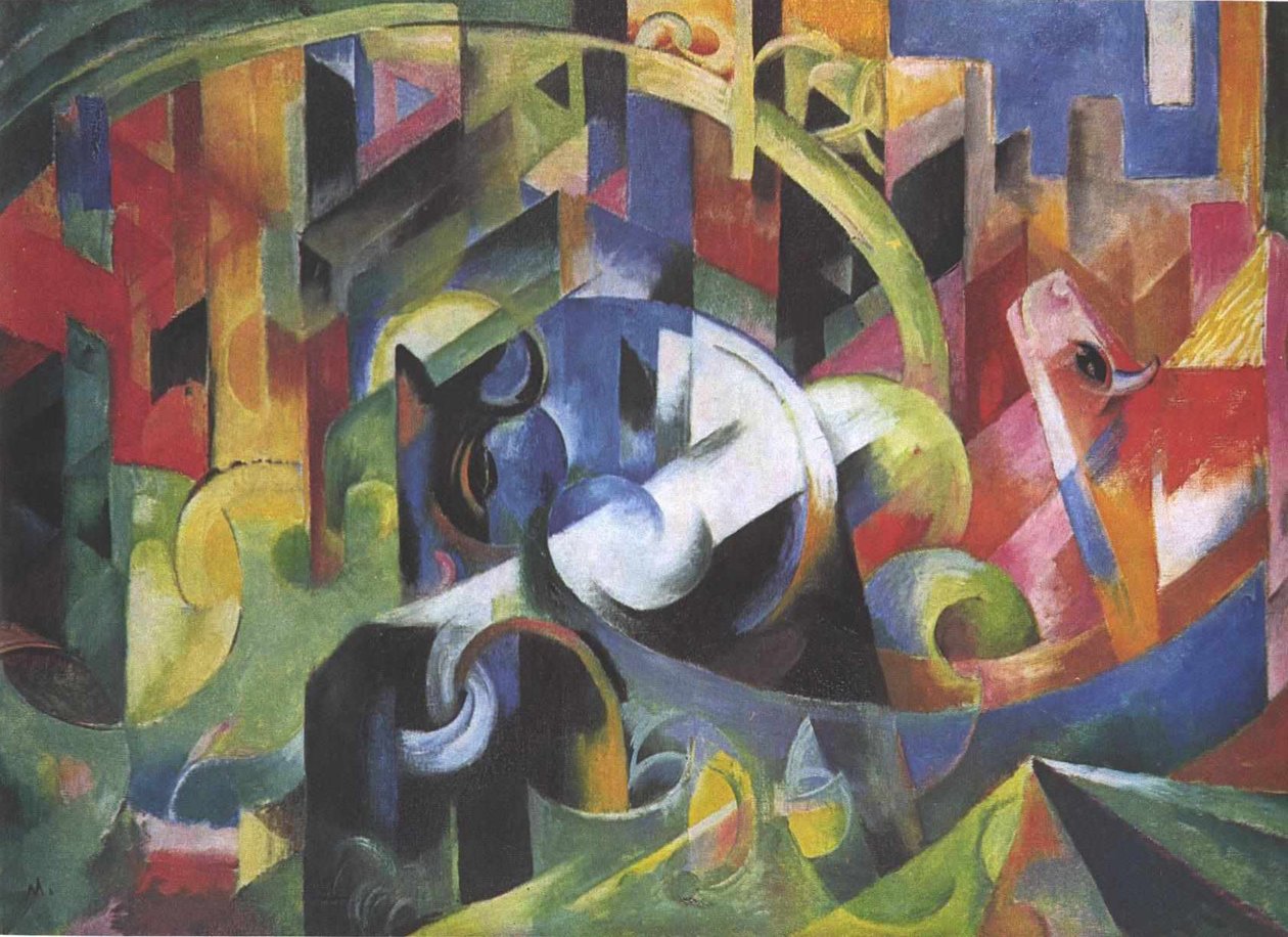 Cattle by Franz Marc