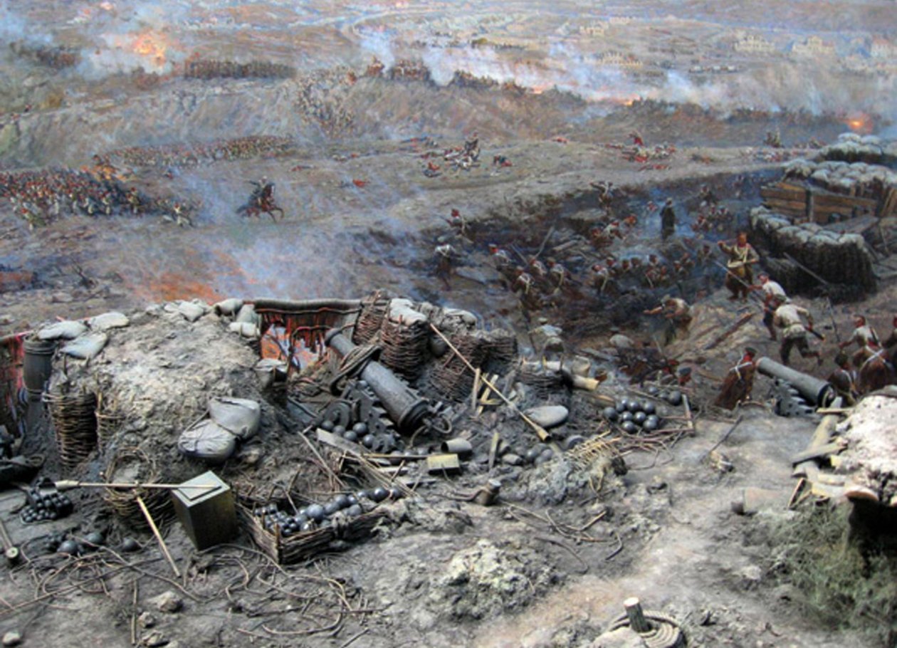 The Siege of Sevastopol Panorama by Franz Roubaud