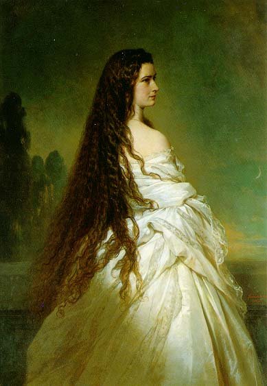 Empress Elisabeth of Austria by Franz Xaver Winterhalter