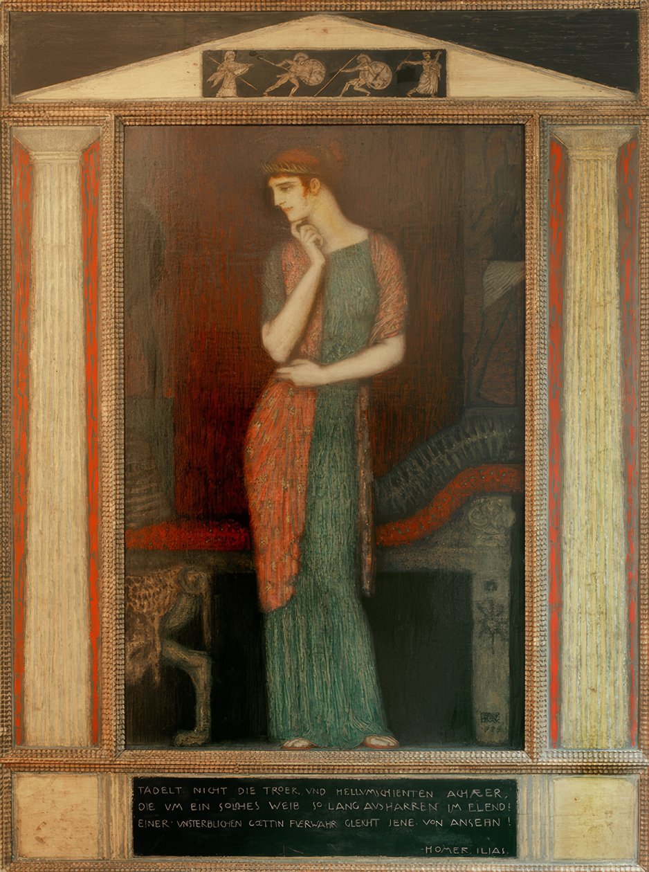 Helena by Franz von Stuck: Premium art reproduction