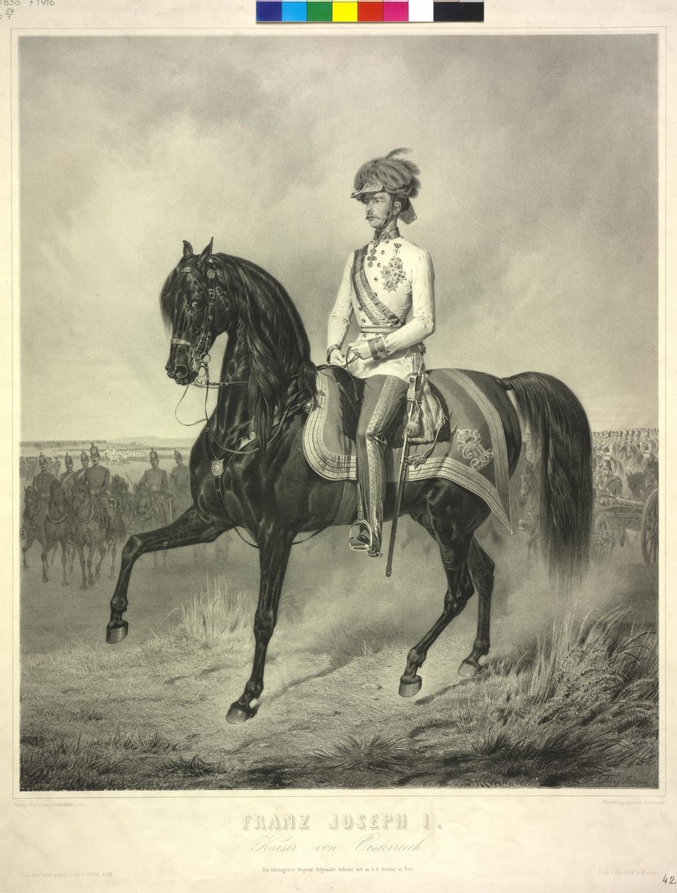 Emperor Franz Joseph I of Austria by Franz Adam