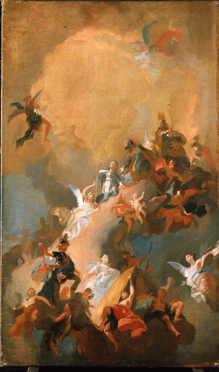 The Apotheosis of the Hungarian Saints by Franz Anton Maulbertsch