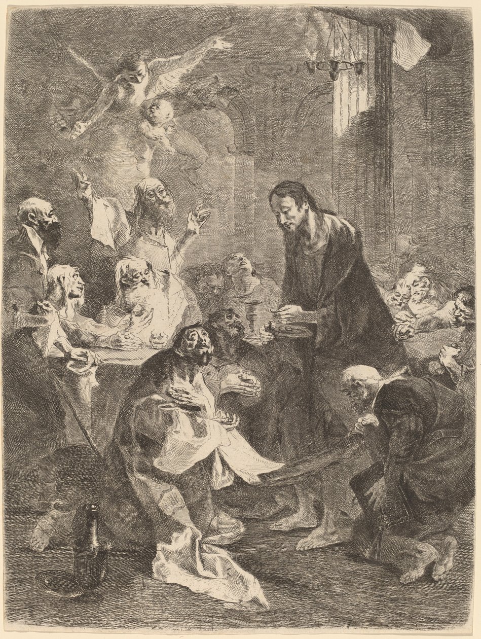 The Institution of the Eucharist by Franz Anton Maulbertsch