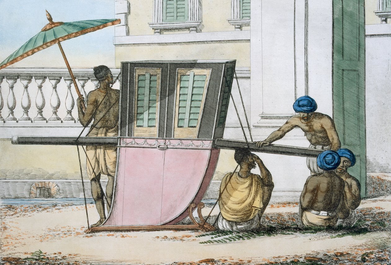 Palanquin seat, from 