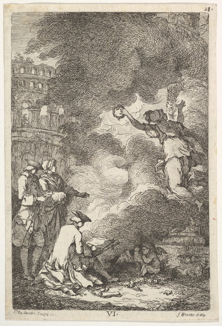 A Visit to Rome in 1764 by Franz Edmund Weirotter