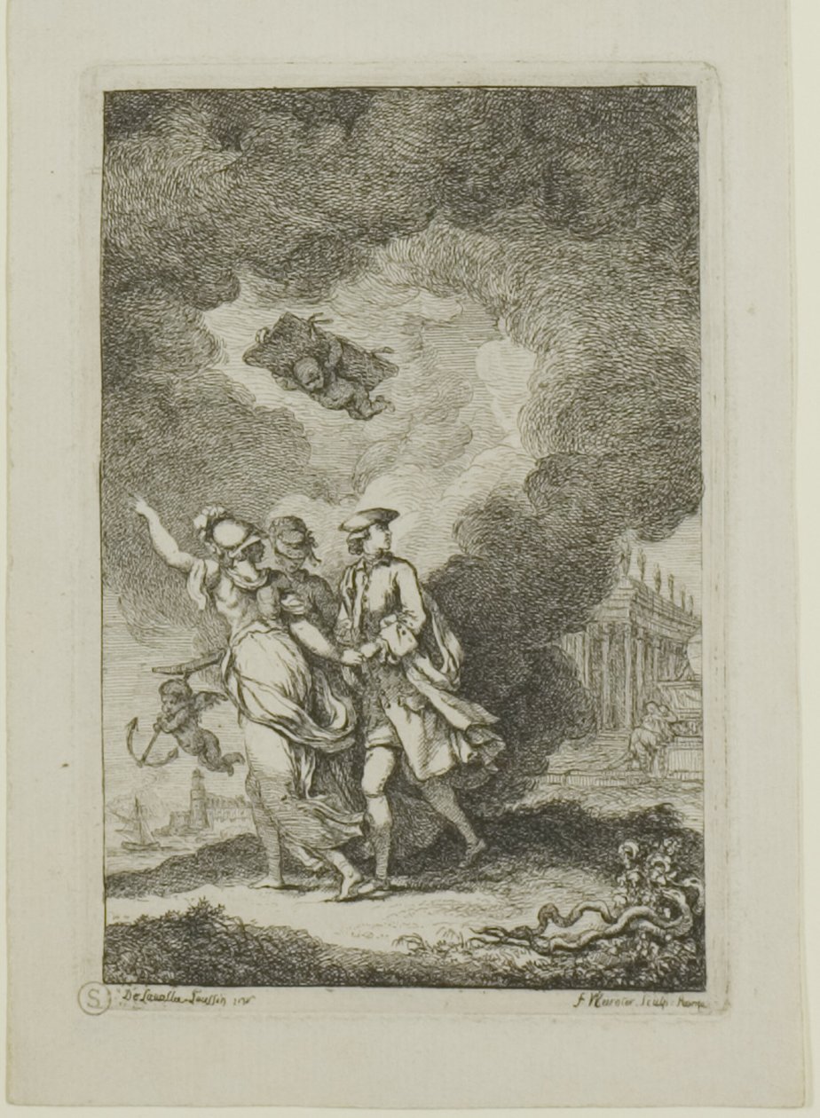 Plate from, Nella Venuta by Franz Edmund Weirotter