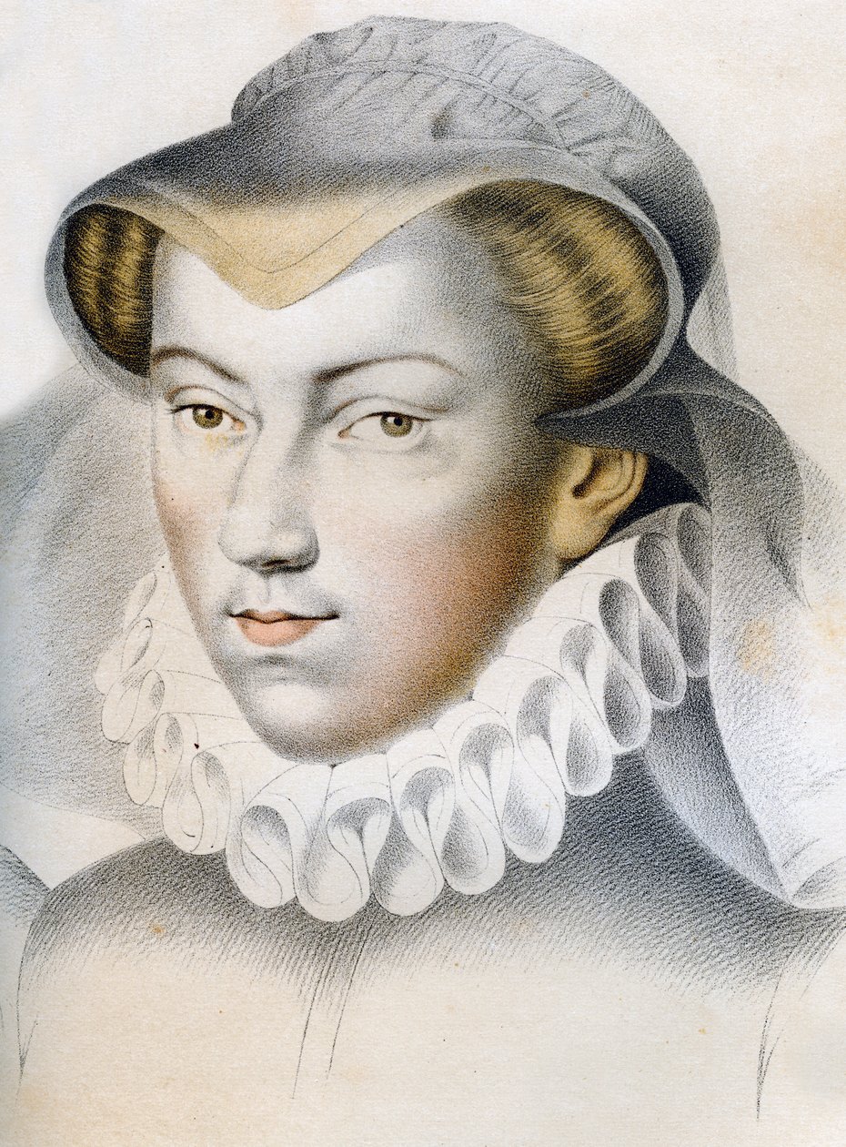 Louise de Lorraine-Vaudémont 1553-1601 by Franz Kellerhoven