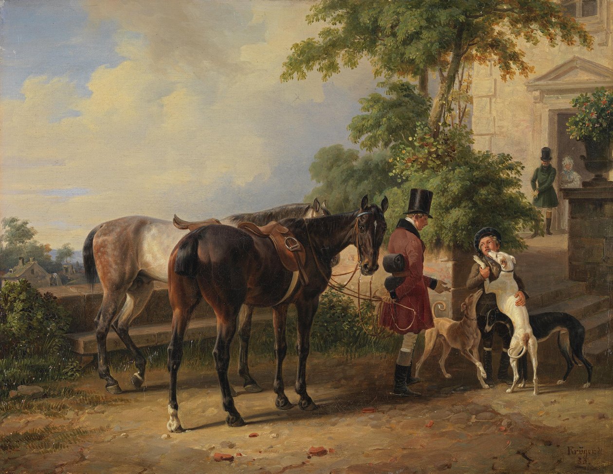 The Groom by Franz Krüger