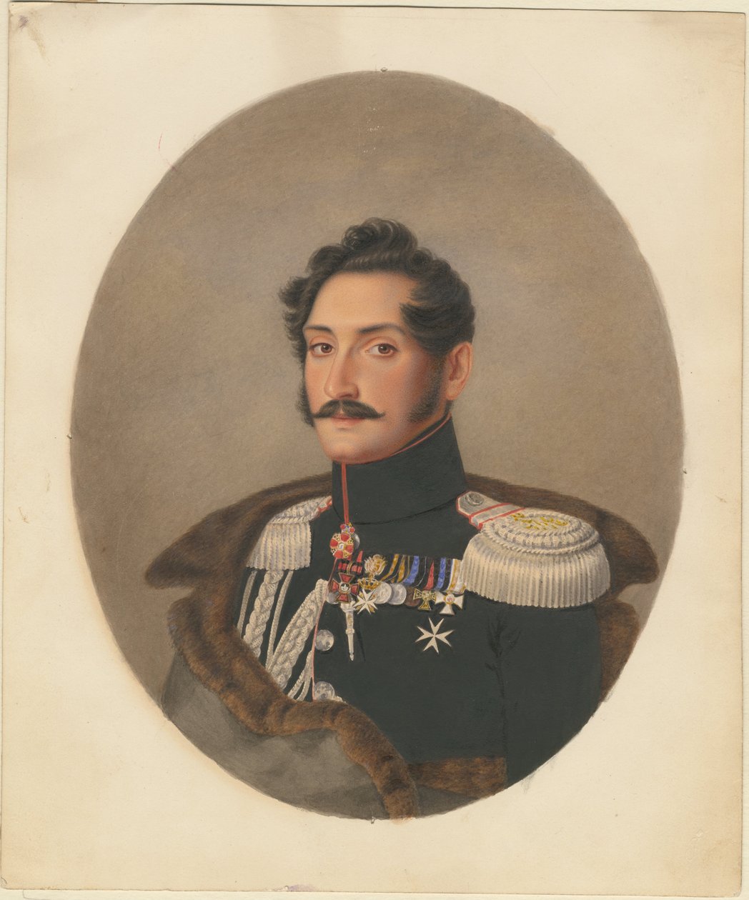 Portrait of Count Alexey Fyodorovich Orlov by Franz Krüger