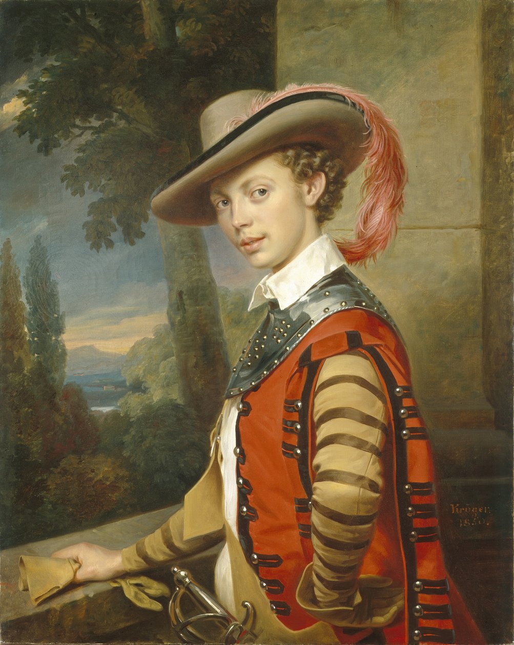 Portrait of Prince Nikolai Saltykov in Fancy Dress, 1850 by Franz Krüger