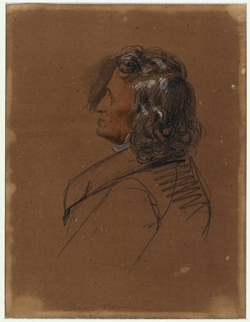 Wilhelm Grimm by Franz Krüger