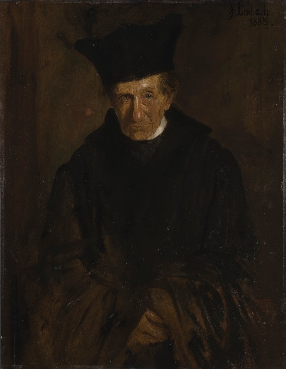 Portrait of Ignaz von Döllinger by Franz von Lenbach