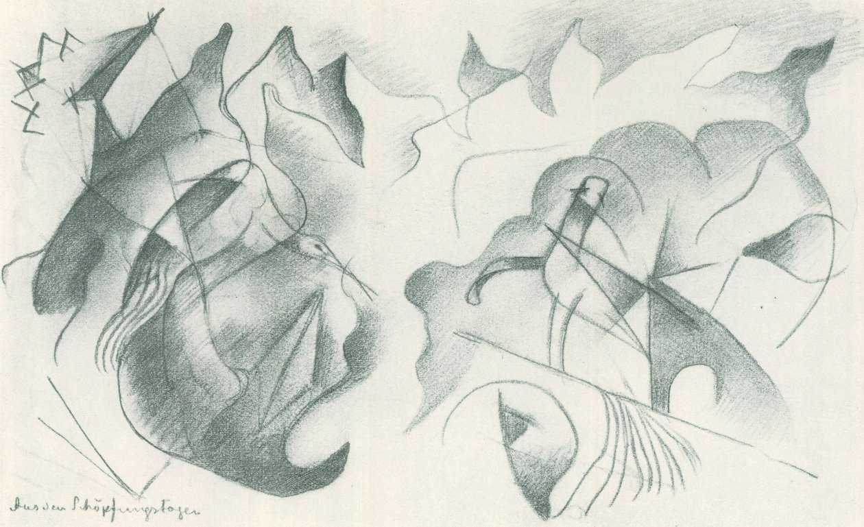 From the Days of Creation by Franz Marc