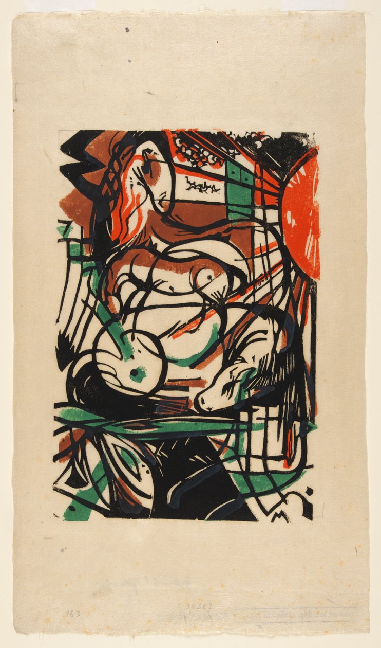 Creation of the Horses by Franz Marc