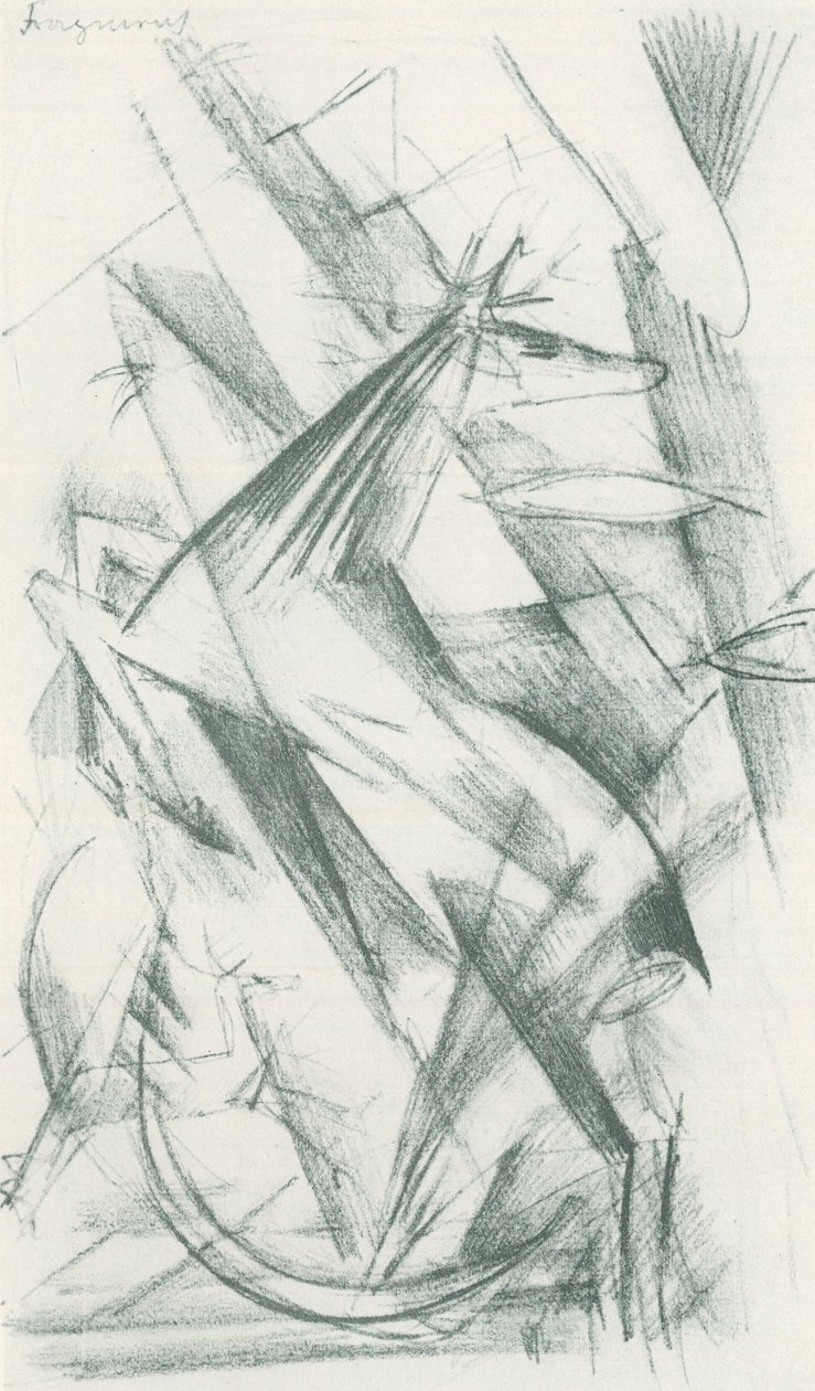 Sketchbook from the Field - Page 22 by Franz Marc