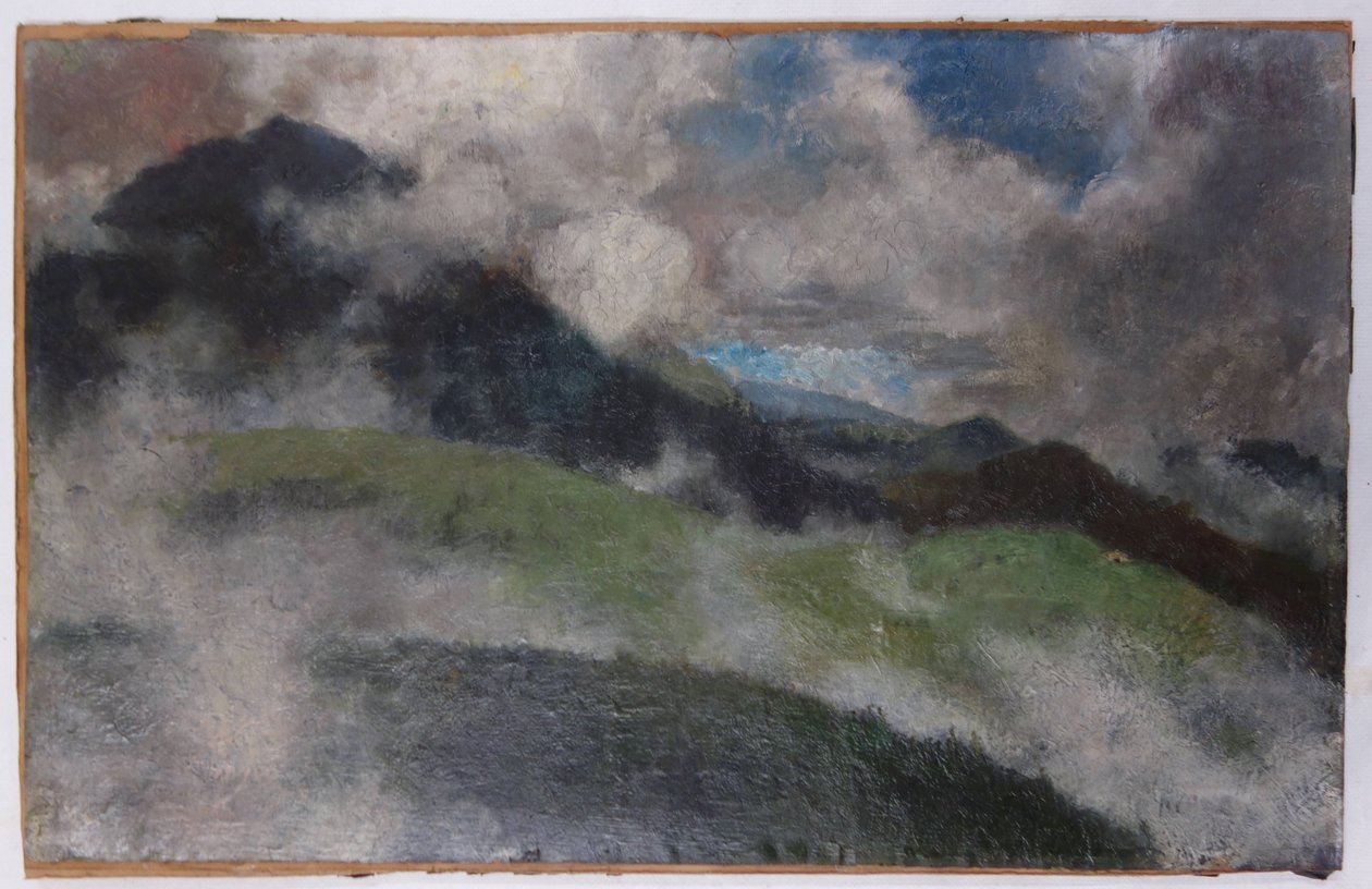 Rising Fog by Franz Marc