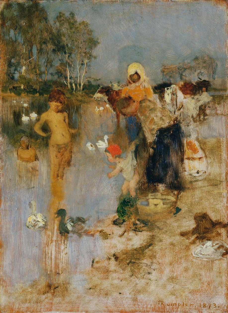 Summer by Franz Rumpler: Premium art reproduction