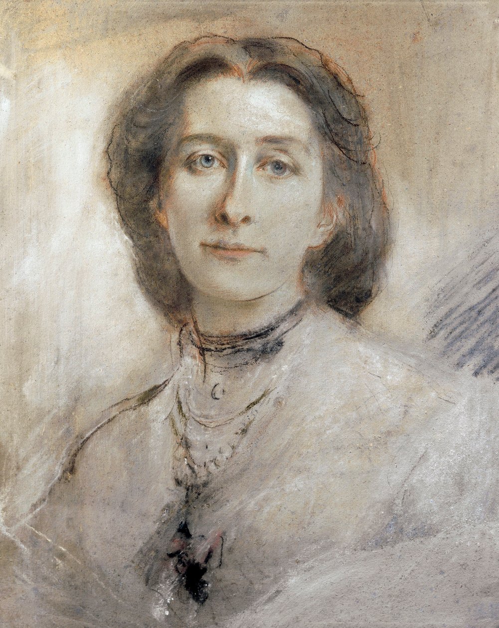 Portrait of Cosima Francesca Gaetana Wagner by Franz Seraph von Lenbach