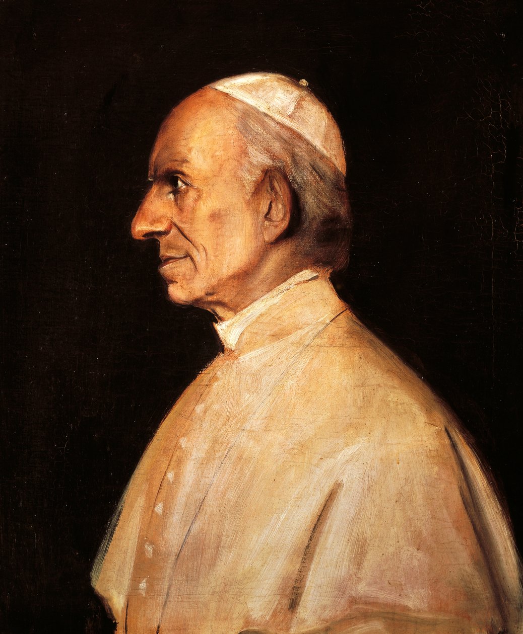 Portrait of Pope Leo XIII by Franz Seraph von Lenbach