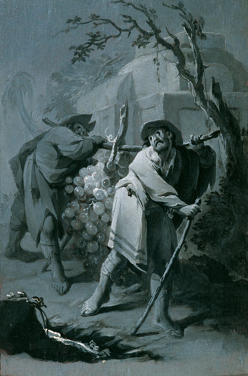 The Scouts with the Grape by Franz Sigrist d. Ä.