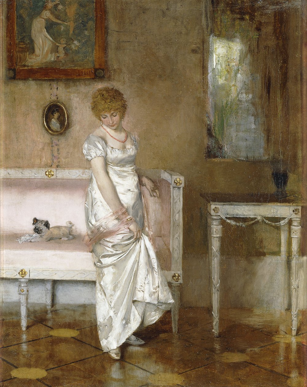 The New Dress by Franz Skarbina