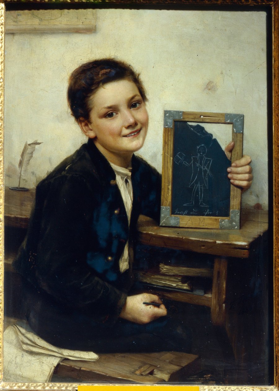 Schoolboy by Franz Thone