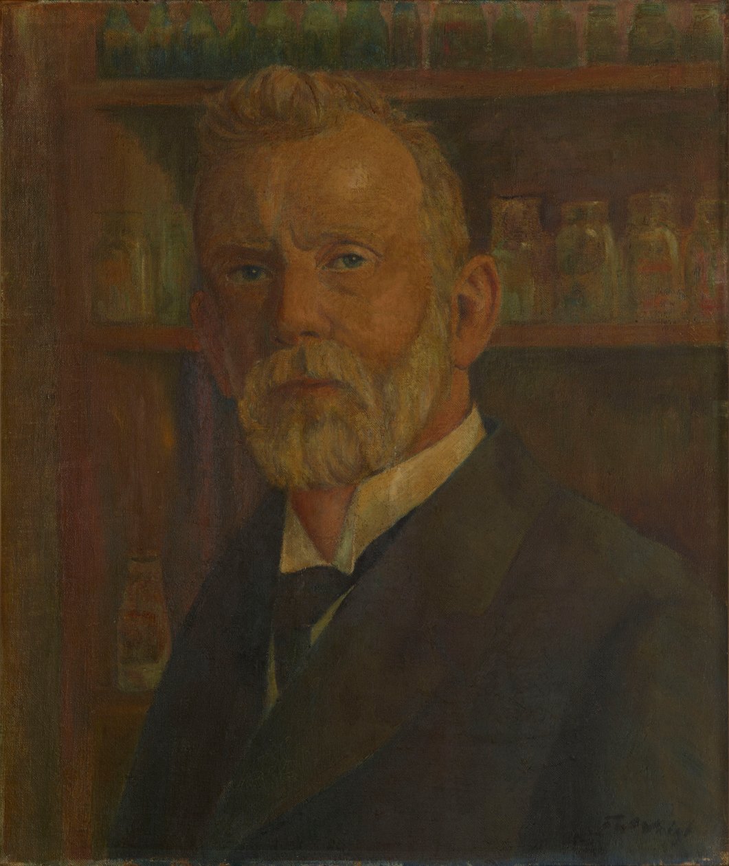 Portrait of Paul Ehrlich 1854-1915, c. 1920 by Franz Wilhelm Voigt