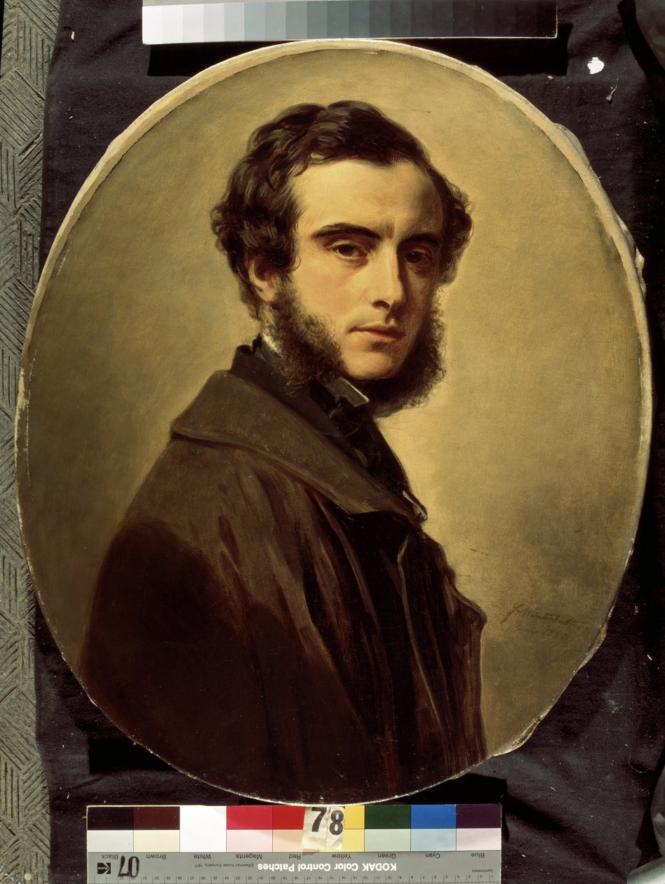 Portrait of Count Pavel P. Shuvalov by Franz Xaver Winterhalter