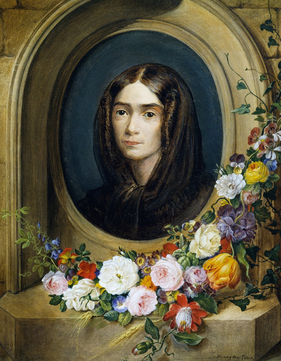 Portrait of Katharina Petter by Franz Xavier Petter