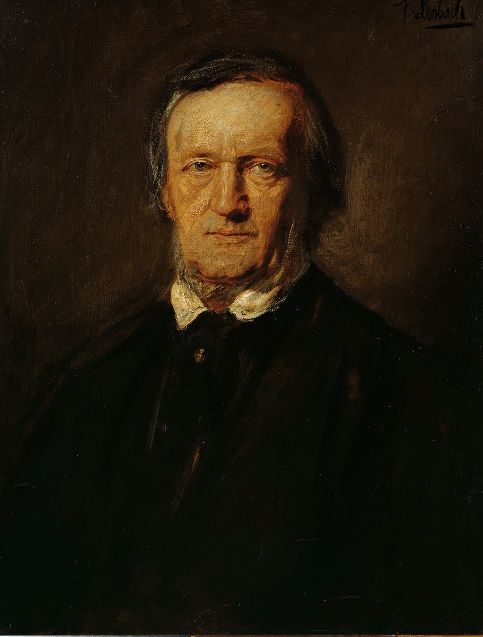 Portrait of Richard Wagner by Franz von Lenbach