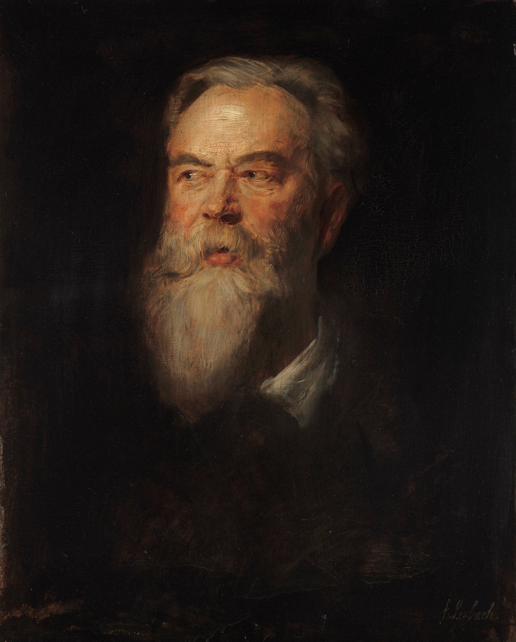 The Painter Franz by Franz von Lenbach