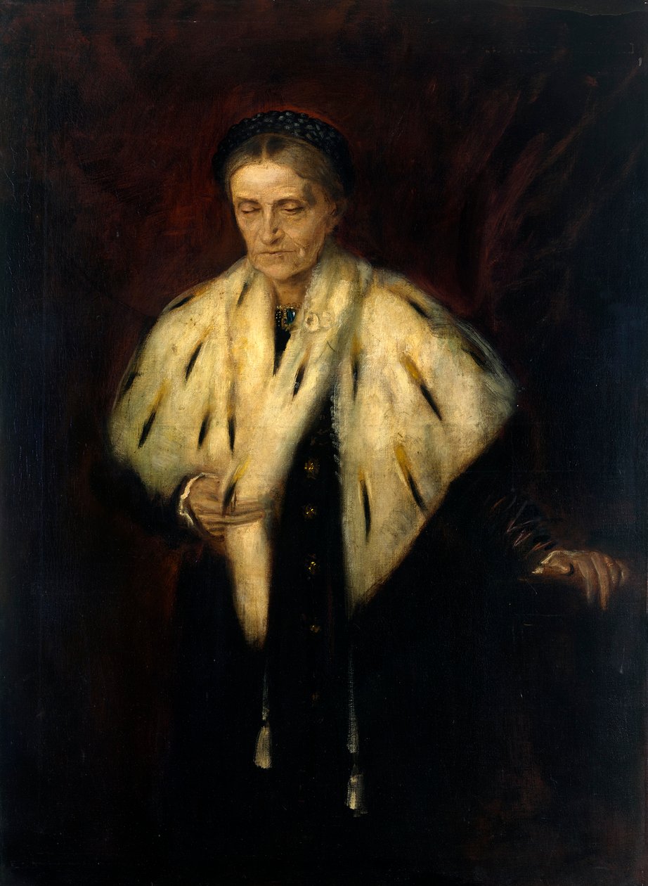 Ludovika, Duchess in Bavaria by Franz von Lenbach