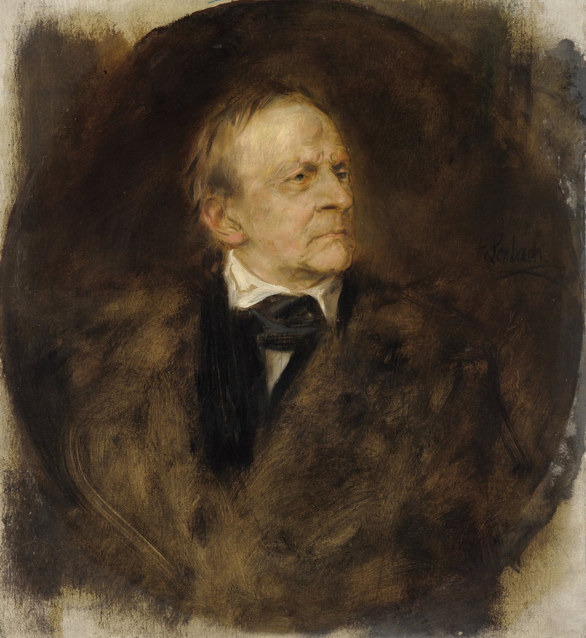 Ludwig I, King of Bavaria by Franz von Lenbach