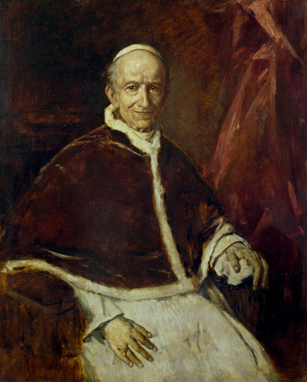 Pope Leo XIII by Franz von Lenbach