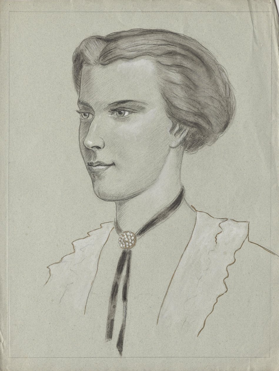 Empress Elisabeth by Franz von Matsch