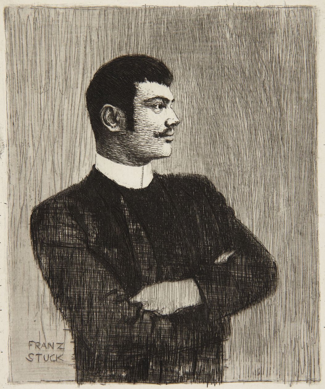 Self-Portrait by Franz von Stuck