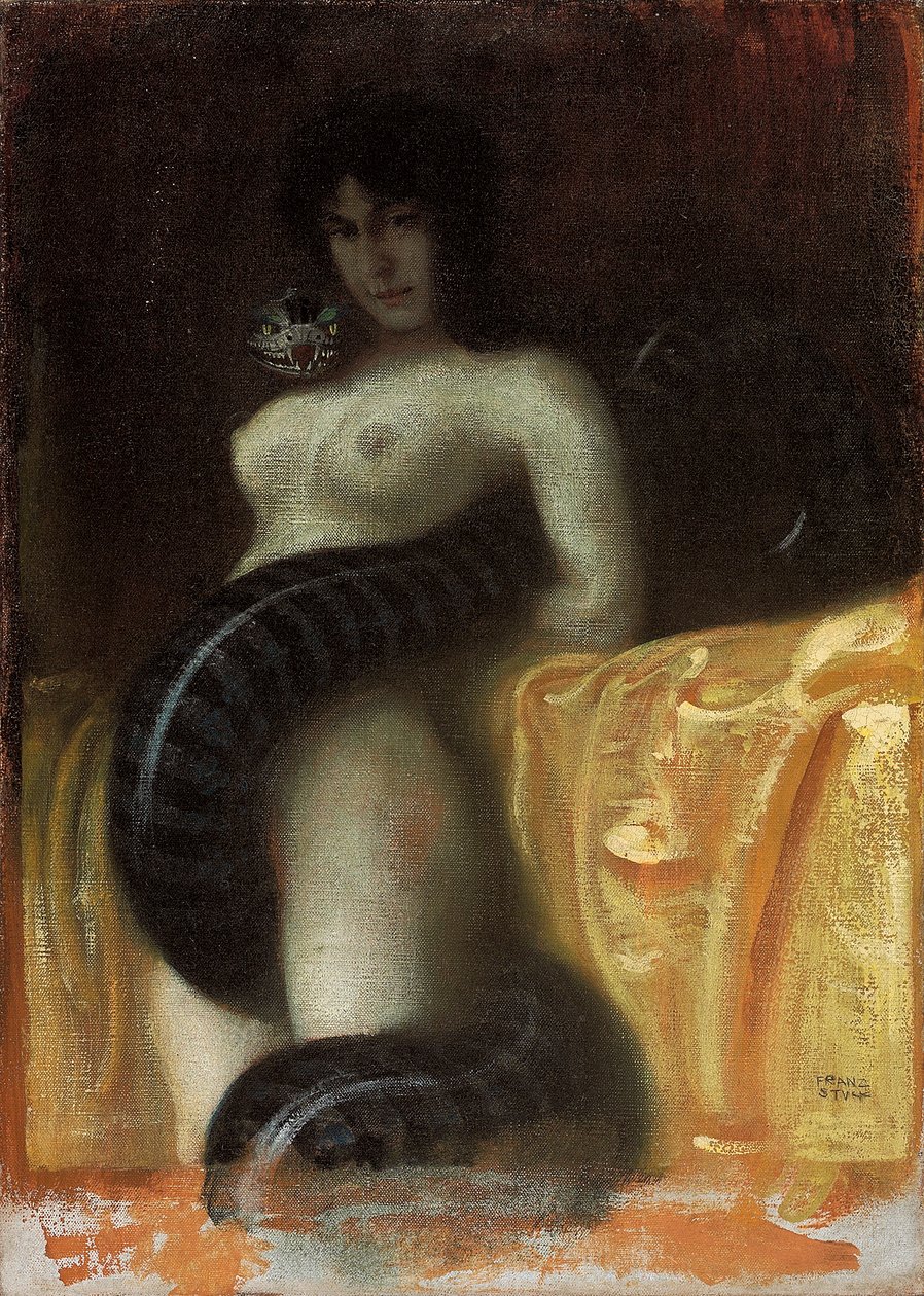 Sensuality, c.1891 by Franz von Stuck