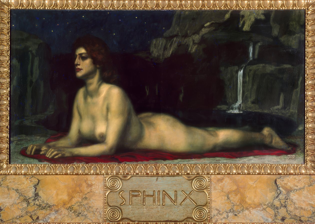 Sphinx by Franz von Stuck