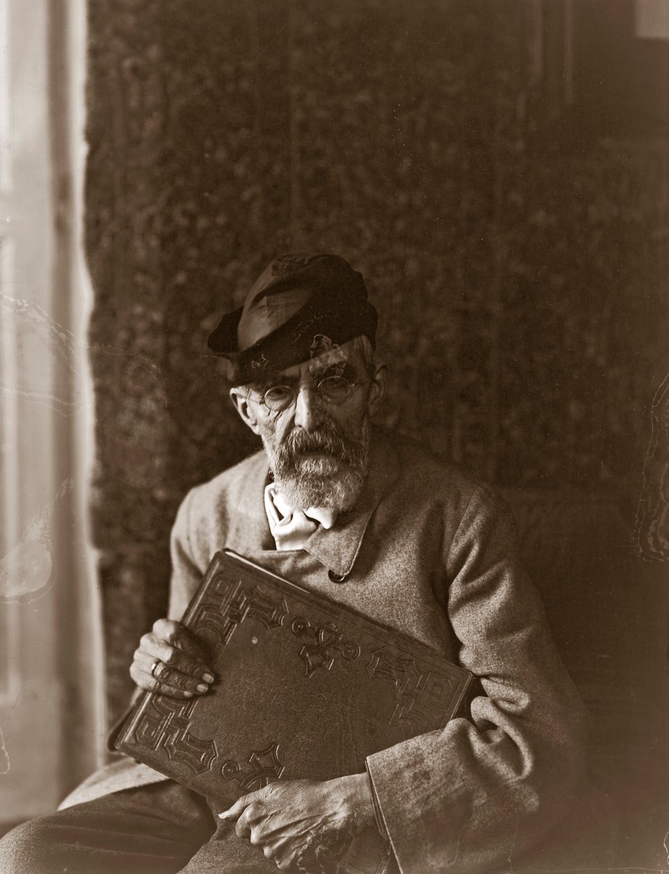 Portrait of the Italian Painter Domenico Morelli by Fratelli Alinari Fratelli Alinari