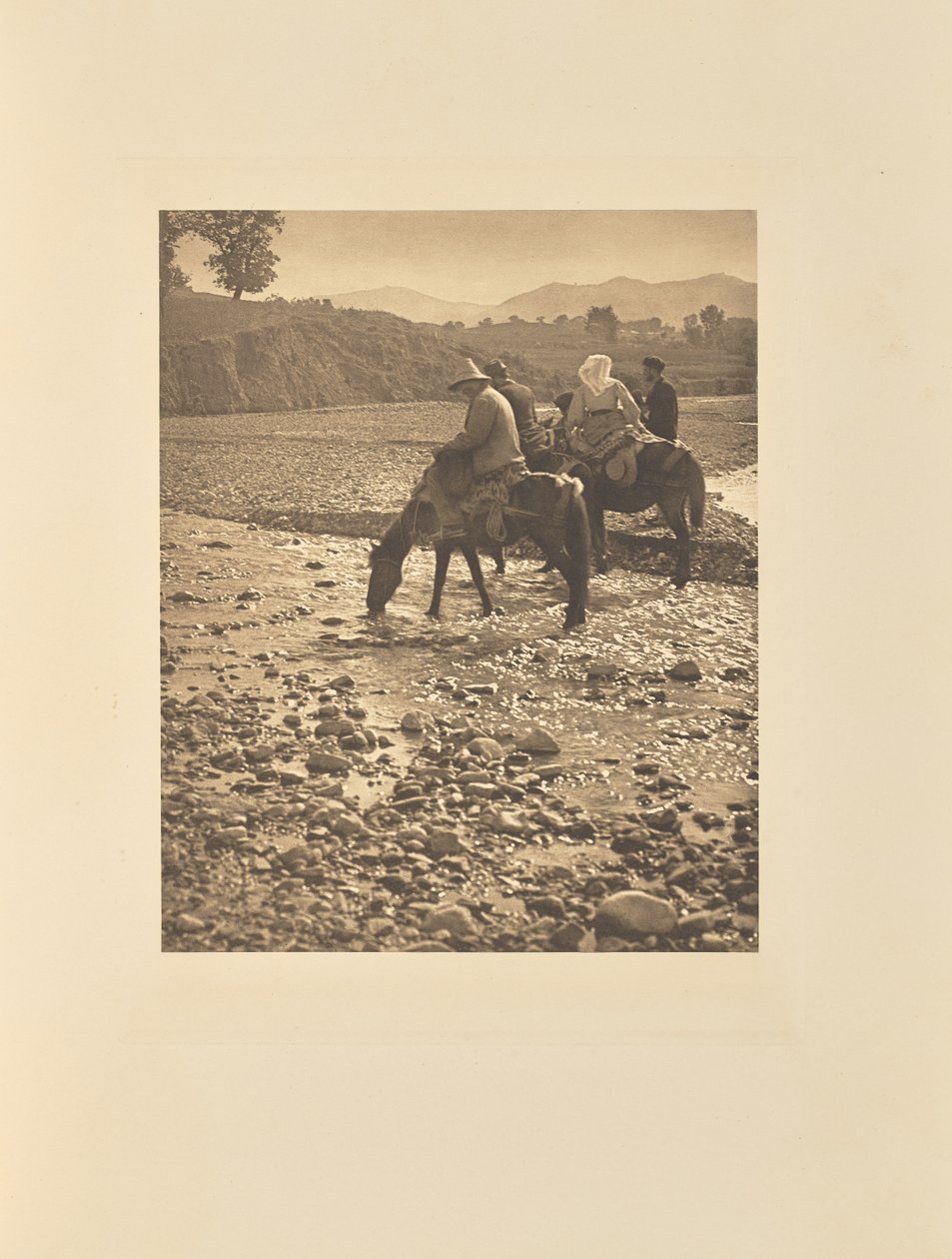 The Ford of Elison, near Megalopolis by Frédéric Boissonnas