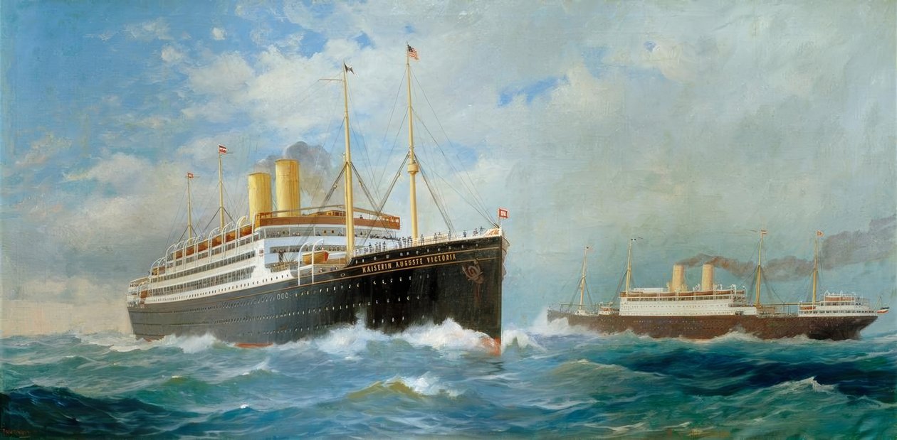 F. Pansing, Portraits of Ocean Liners by Fred Pansing