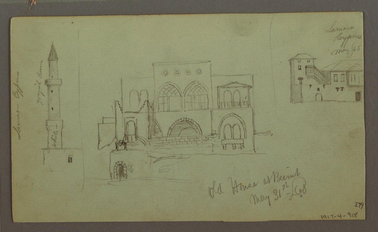 Old House, Beirut by Frederic Edwin Church